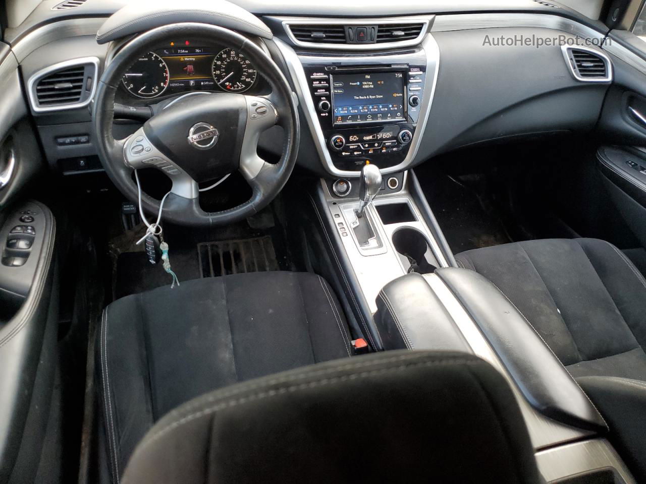 2018 Nissan Murano S Серый vin: 5N1AZ2MH7JN127379