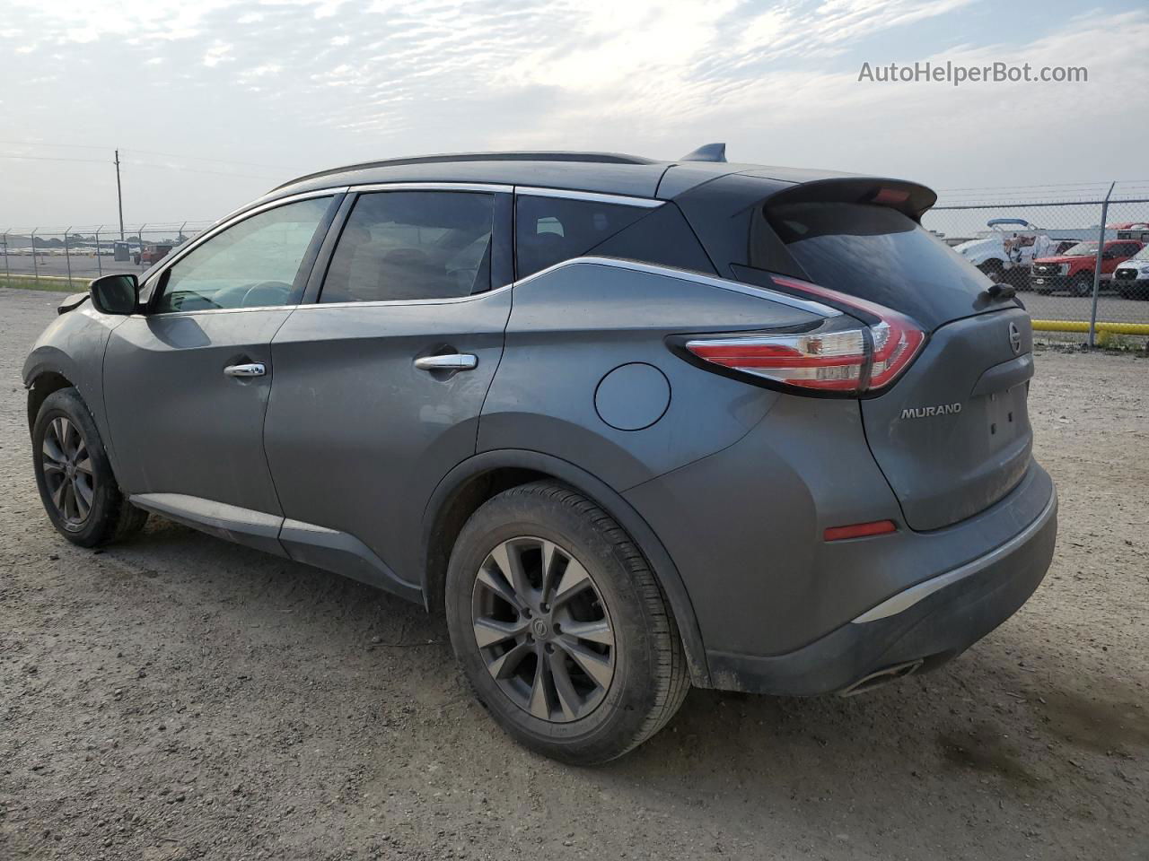 2018 Nissan Murano S Gray vin: 5N1AZ2MH7JN127379