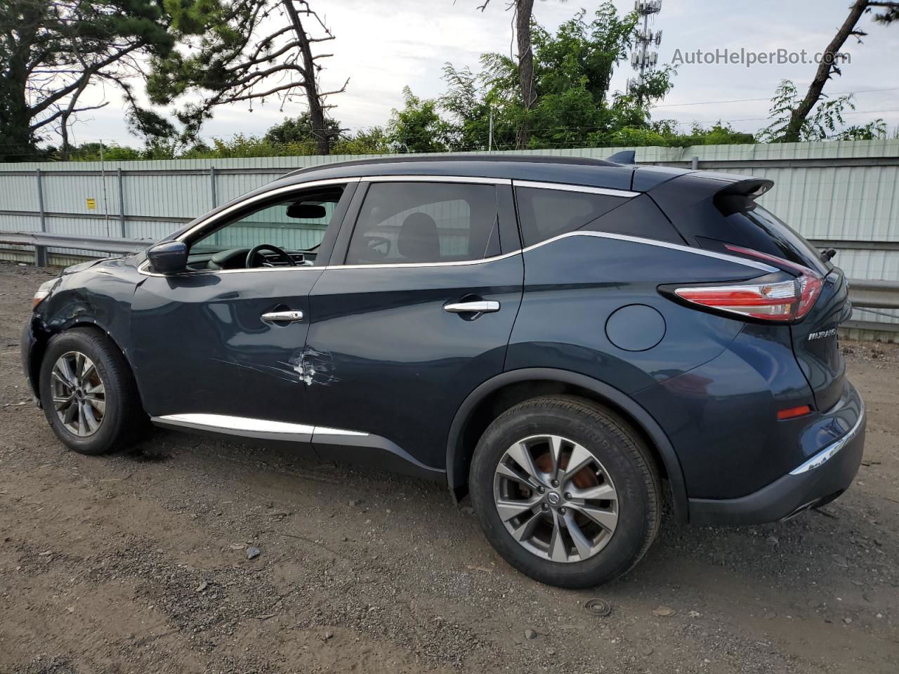 2018 Nissan Murano S Blue vin: 5N1AZ2MH7JN135983