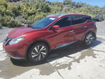 2018 Nissan Murano S Red vin: 5N1AZ2MH7JN145865