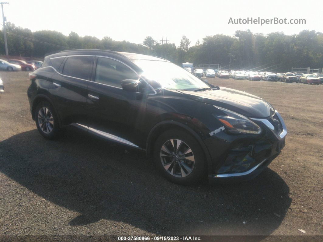 2018 Nissan Murano Sv Black vin: 5N1AZ2MH7JN180244