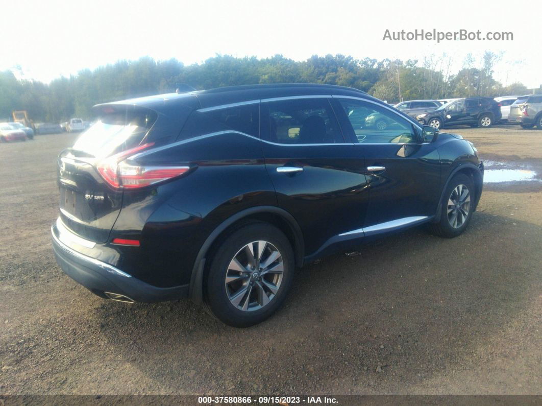 2018 Nissan Murano Sv Black vin: 5N1AZ2MH7JN180244