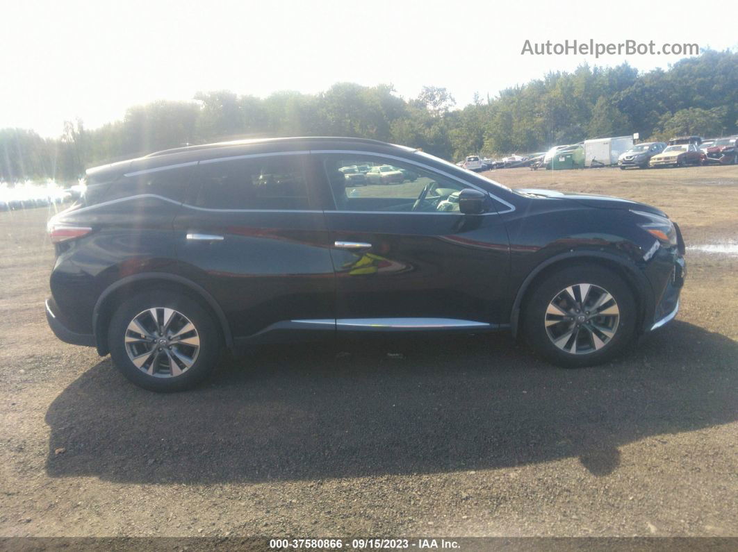 2018 Nissan Murano Sv Black vin: 5N1AZ2MH7JN180244