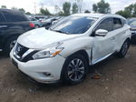 2017 Nissan Murano S White vin: 5N1AZ2MH8HN162118