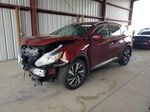 2018 Nissan Murano S Maroon vin: 5N1AZ2MH8JN169642