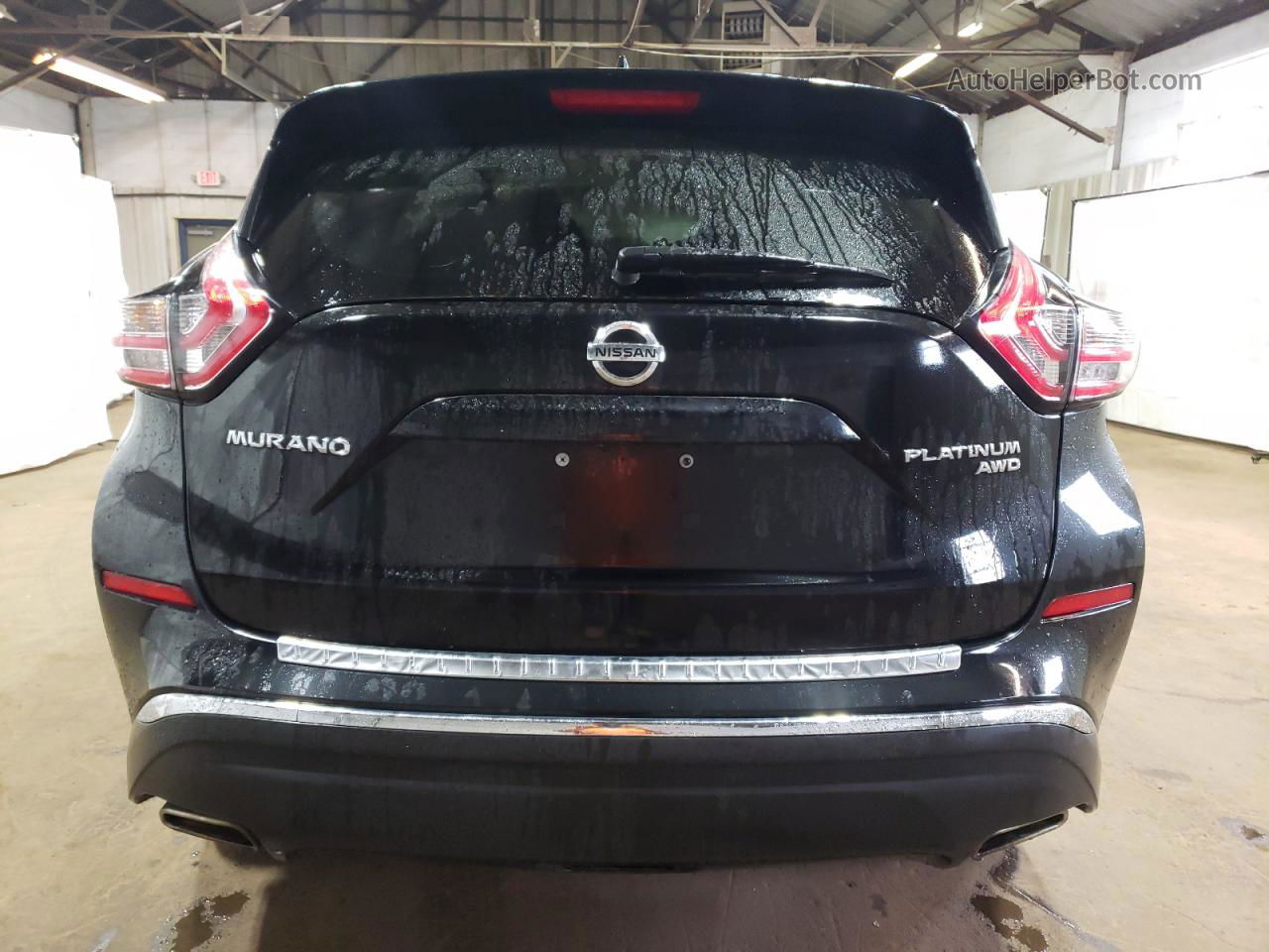 2018 Nissan Murano S Black vin: 5N1AZ2MH8JN191219