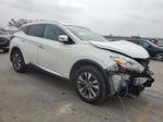 2017 Nissan Murano S White vin: 5N1AZ2MH9HN150981