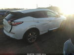 2017 Nissan Murano Sl White vin: 5N1AZ2MH9HN166758