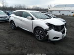 2017 Nissan Murano Platinum White vin: 5N1AZ2MH9HN175587