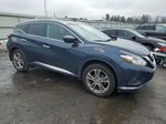 2017 Nissan Murano S Blue vin: 5N1AZ2MH9HN177078