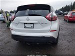 2018 Nissan Murano Sl White vin: 5N1AZ2MH9JN121504