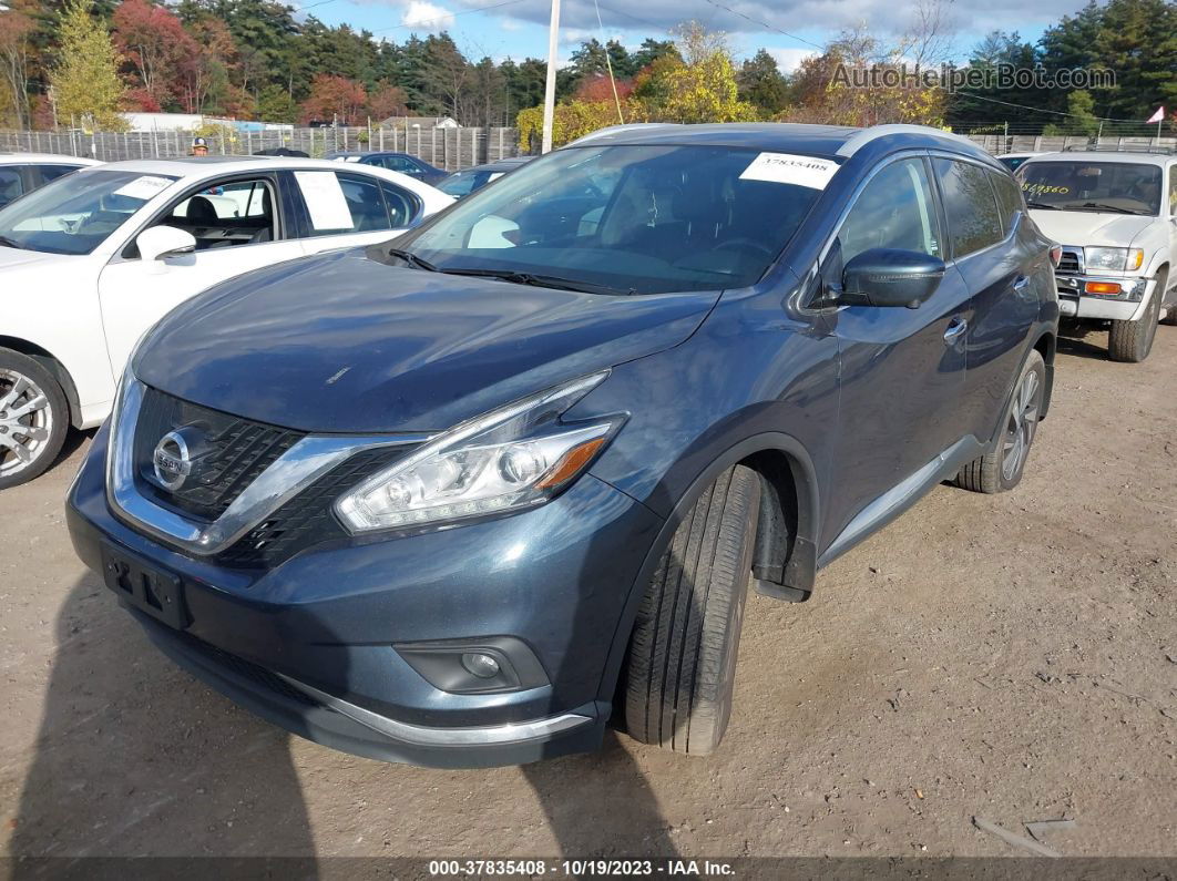 2018 Nissan Murano Platinum Blue vin: 5N1AZ2MH9JN128579