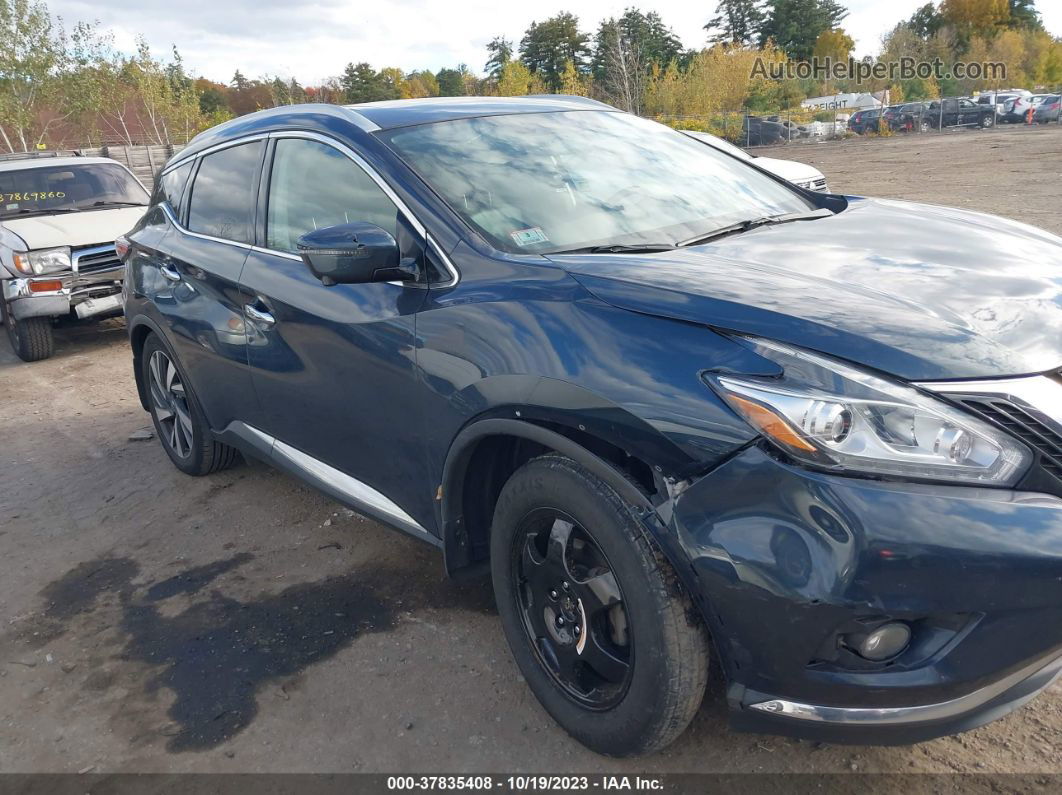 2018 Nissan Murano Platinum Blue vin: 5N1AZ2MH9JN128579