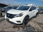 2018 Nissan Murano Sl White vin: 5N1AZ2MH9JN150825