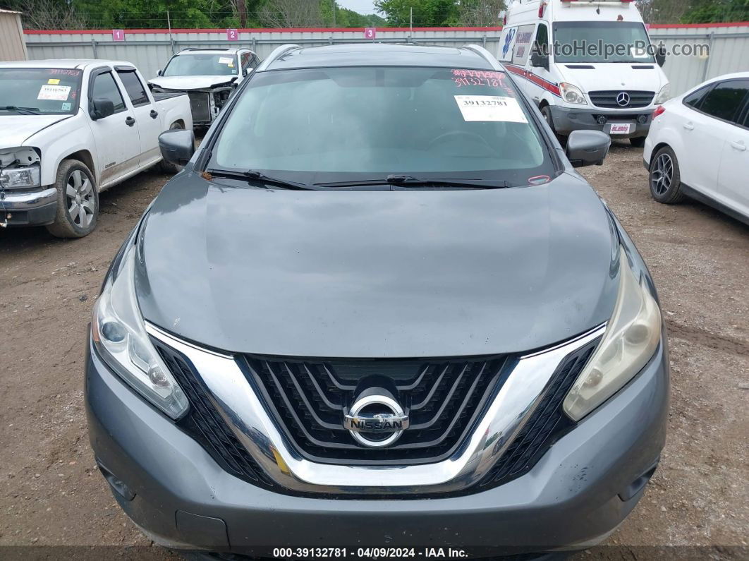 2018 Nissan Murano Platinum Gray vin: 5N1AZ2MH9JN177393