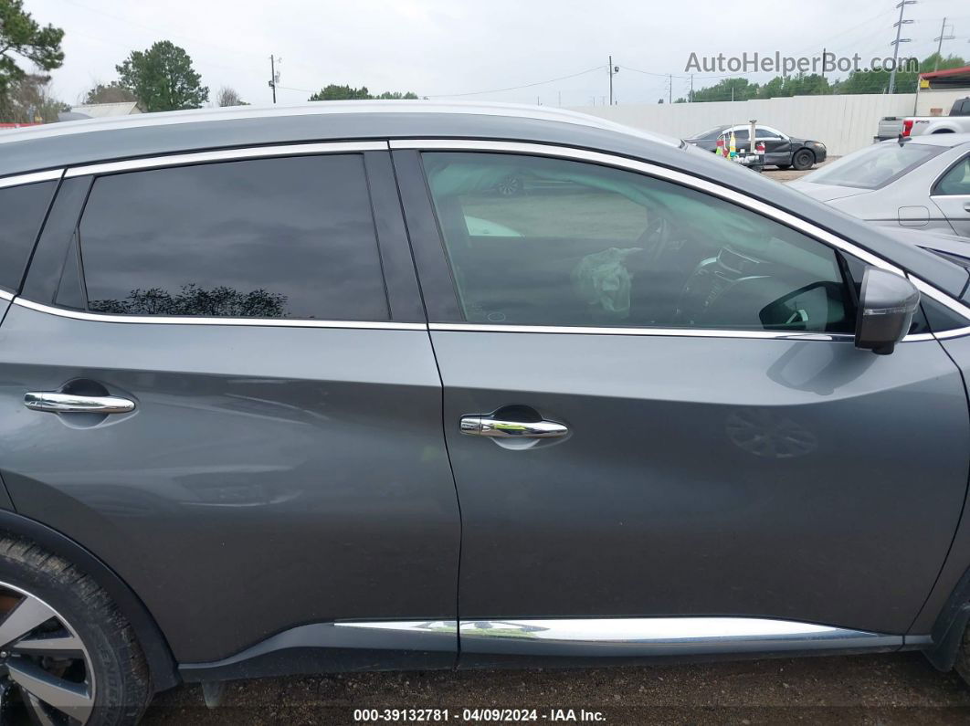 2018 Nissan Murano Platinum Gray vin: 5N1AZ2MH9JN177393