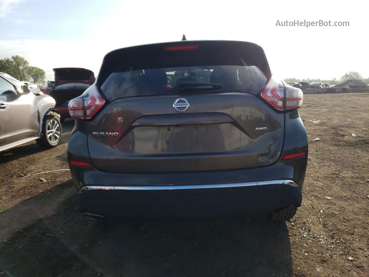 2018 Nissan Murano S Brown vin: 5N1AZ2MH9JN184313