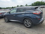 2018 Nissan Murano S Синий vin: 5N1AZ2MH9JN193027