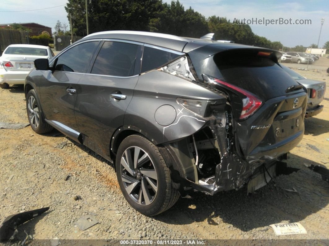 2018 Nissan Murano Platinum Gray vin: 5N1AZ2MH9JN202468