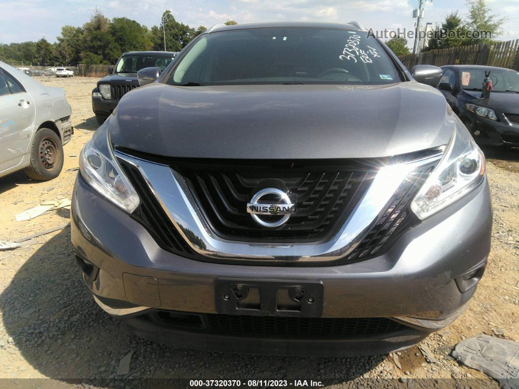 2018 Nissan Murano Platinum Gray vin: 5N1AZ2MH9JN202468