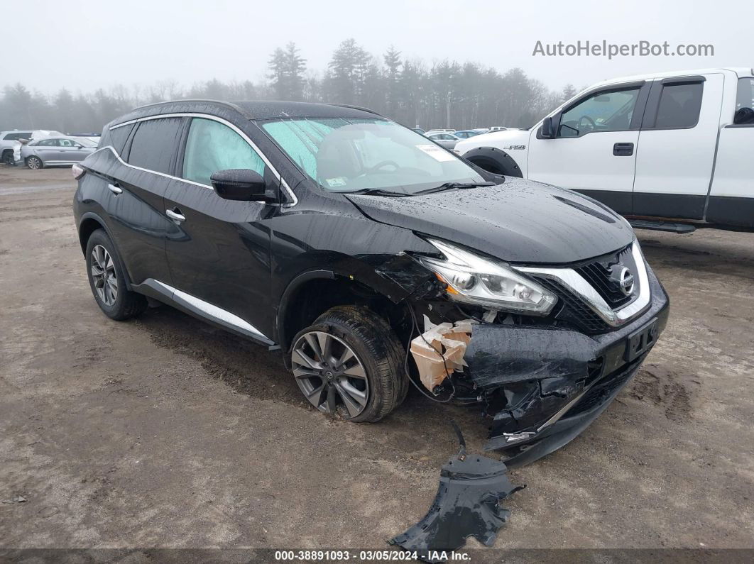 2017 Nissan Murano Sv Black vin: 5N1AZ2MHXHN112854