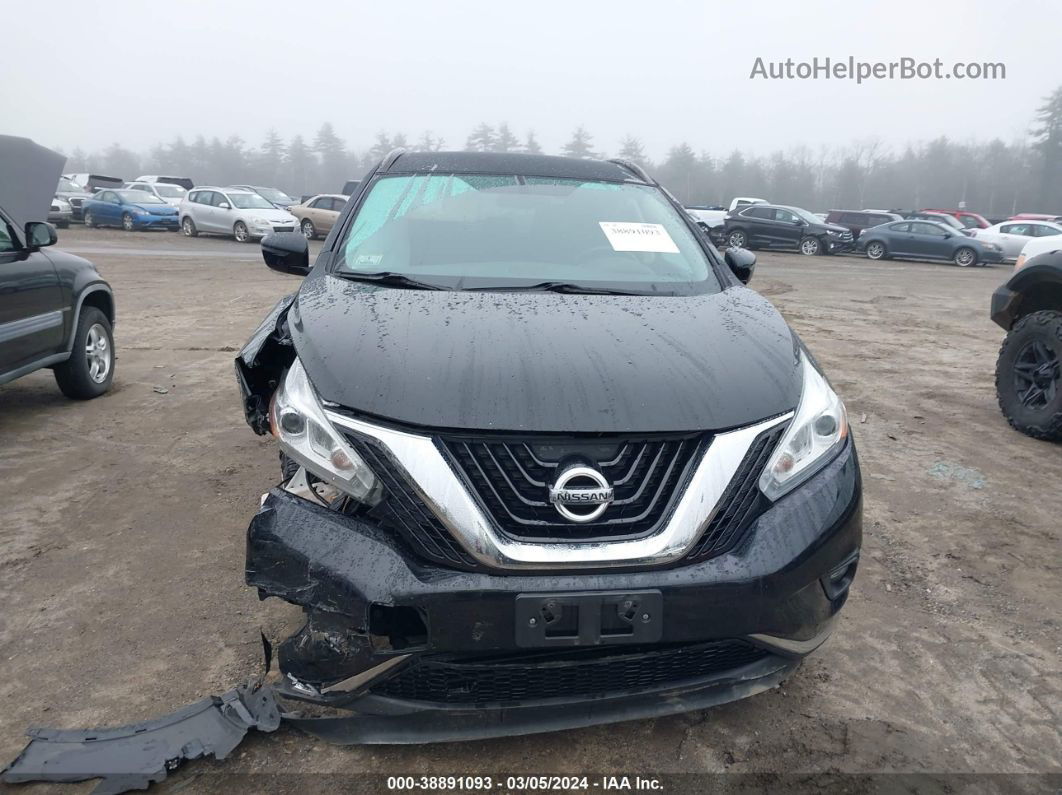 2017 Nissan Murano Sv Black vin: 5N1AZ2MHXHN112854