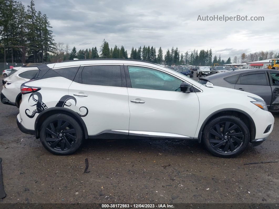 2017 Nissan Murano Platinum White vin: 5N1AZ2MHXHN147362