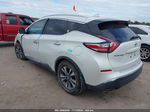 2017 Nissan Murano Sl White vin: 5N1AZ2MHXHN167482