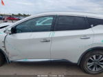 2017 Nissan Murano Sl Белый vin: 5N1AZ2MHXHN167482