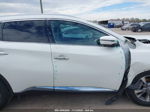 2017 Nissan Murano Sl White vin: 5N1AZ2MHXHN167482