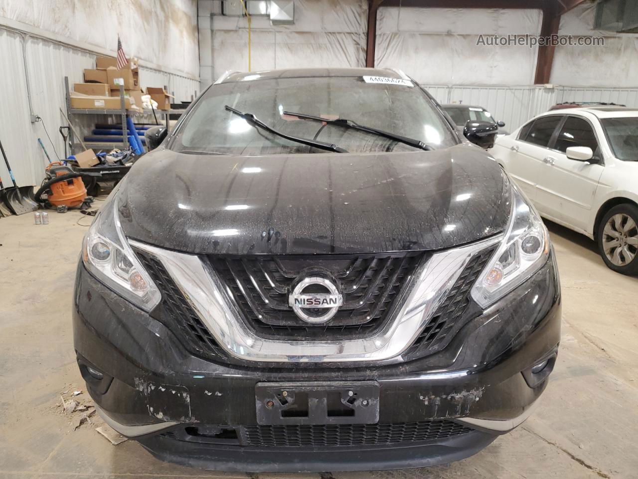 2017 Nissan Murano S Black vin: 5N1AZ2MHXHN174867