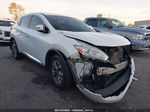 2017 Nissan Murano S White vin: 5N1AZ2MHXHN196061