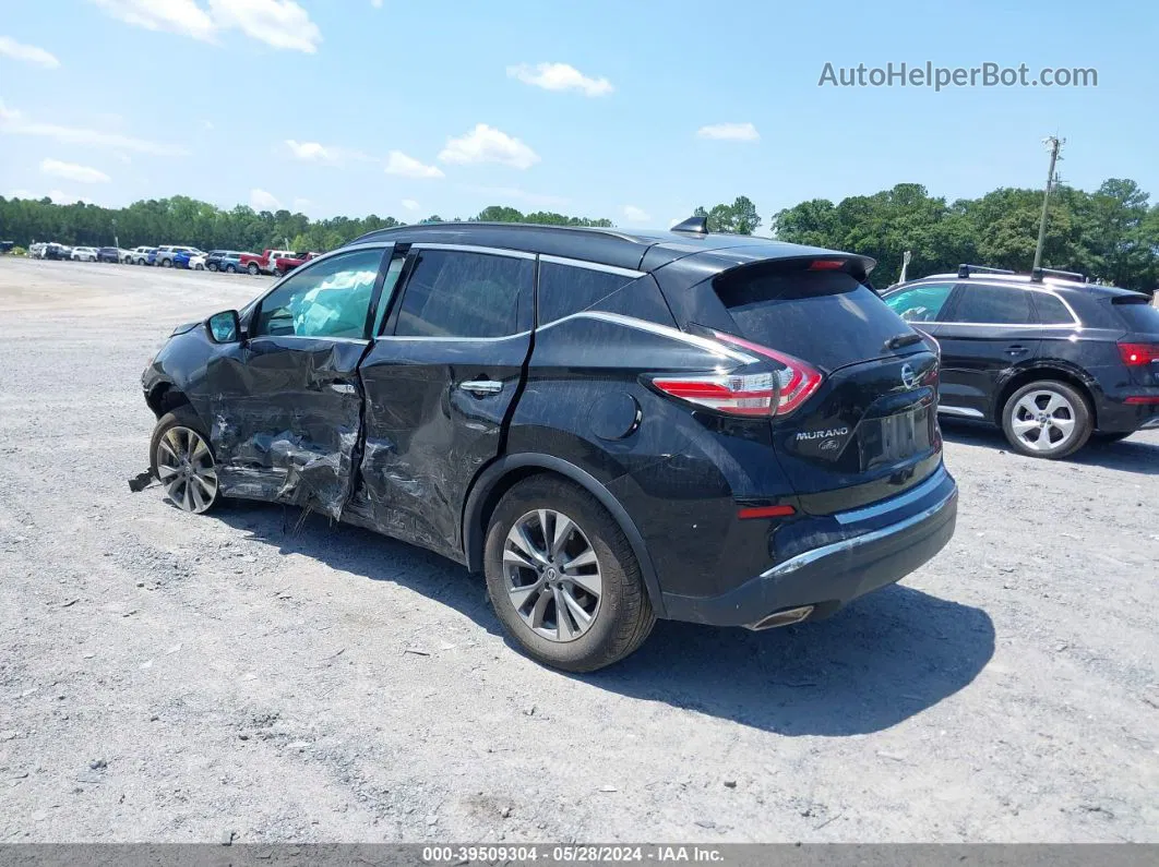 2018 Nissan Murano Sv Черный vin: 5N1AZ2MHXJN128820