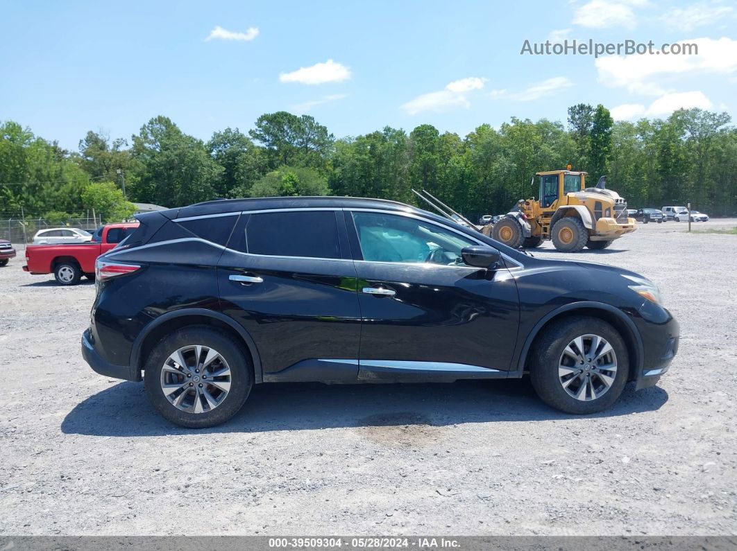 2018 Nissan Murano Sv Черный vin: 5N1AZ2MHXJN128820