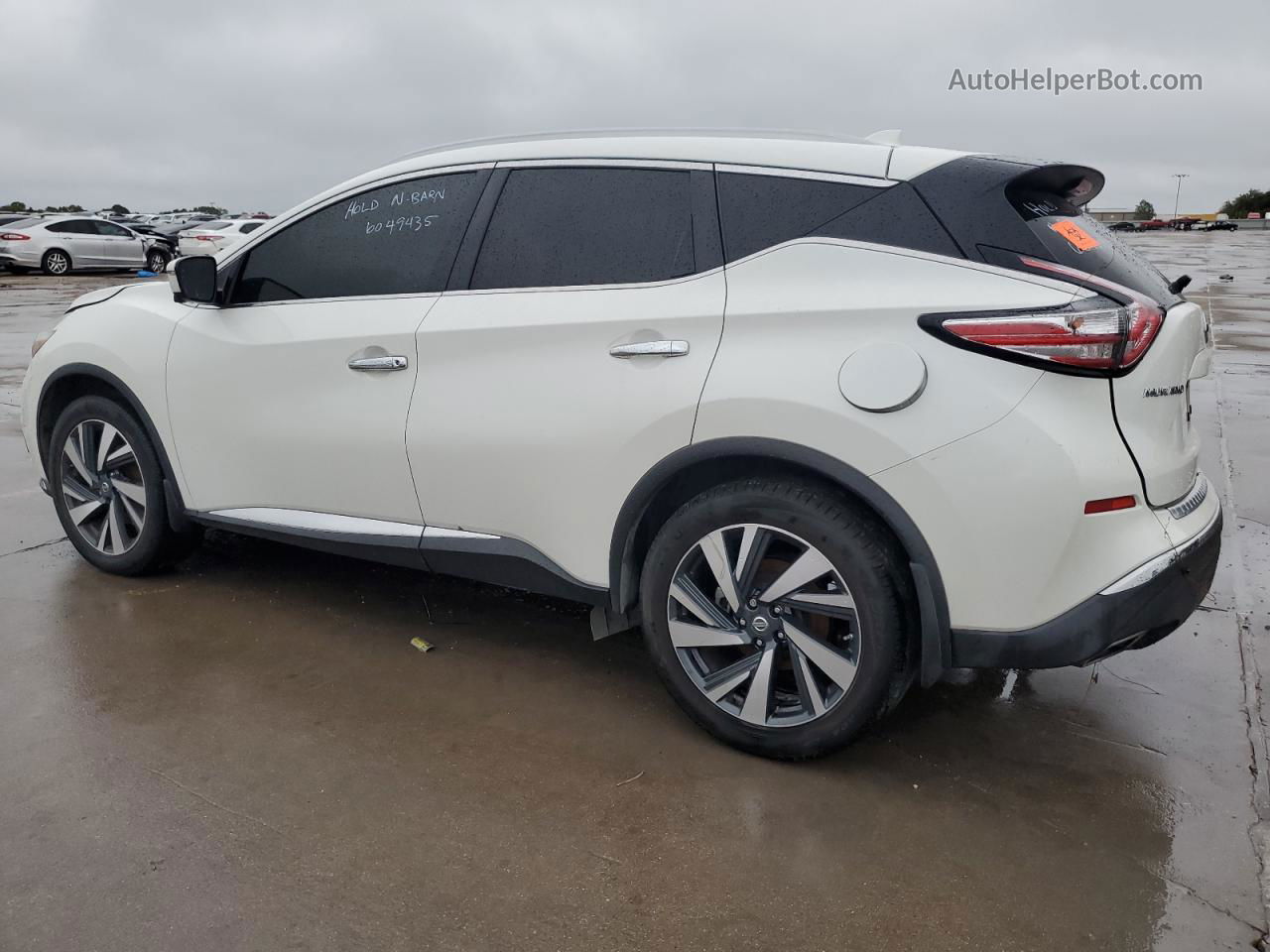 2018 Nissan Murano S White vin: 5N1AZ2MHXJN138800