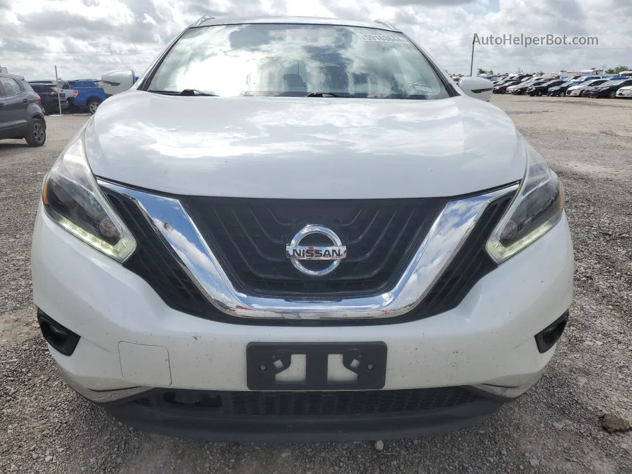 2018 Nissan Murano S Белый vin: 5N1AZ2MHXJN164376