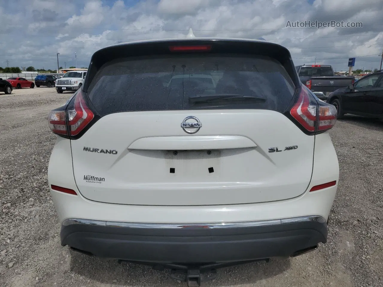 2018 Nissan Murano S Белый vin: 5N1AZ2MHXJN164376