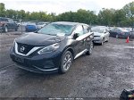 2018 Nissan Murano S Black vin: 5N1AZ2MHXJN167519