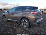 2018 Nissan Murano Sl Коричневый vin: 5N1AZ2MHXJN173644