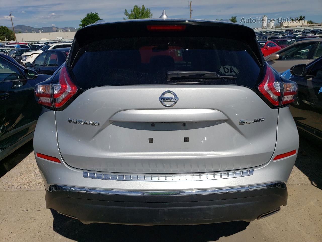 2018 Nissan Murano S Серебряный vin: 5N1AZ2MHXJN174146