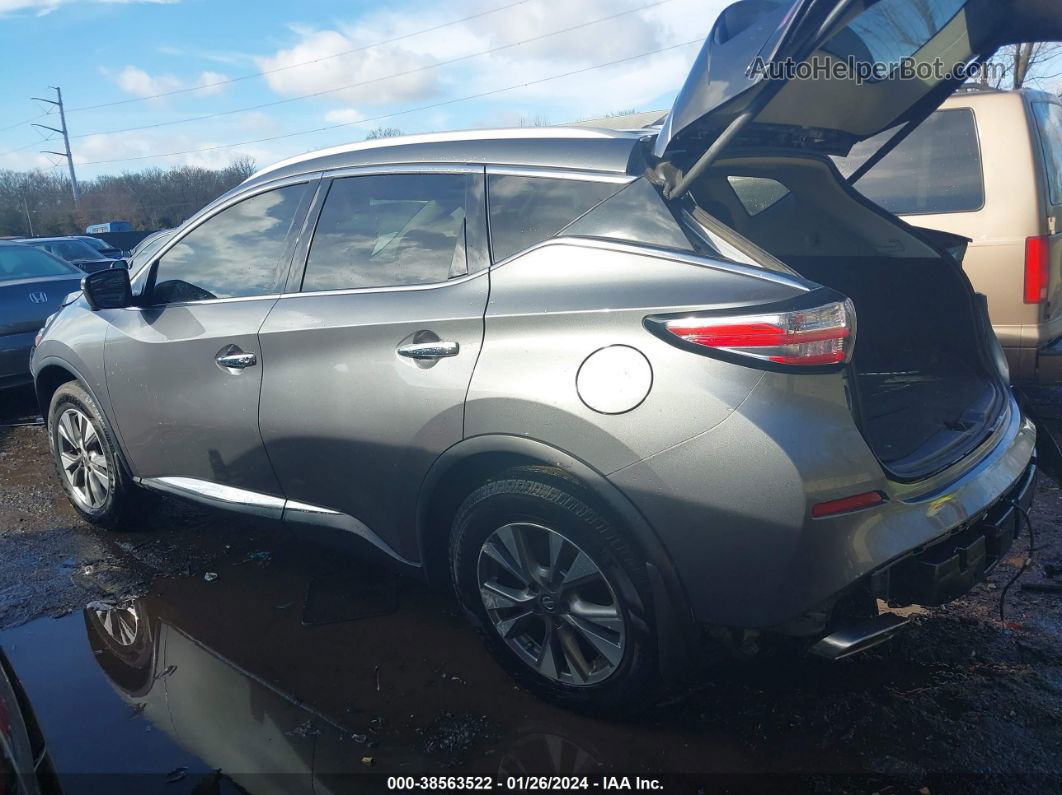 2018 Nissan Murano Sl Gray vin: 5N1AZ2MHXJN182537