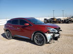 2018 Nissan Murano S Red vin: 5N1AZ2MHXJN200566