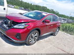 2019 Nissan Murano Sl Burgundy vin: 5N1AZ2MJ0KN118379