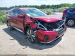 2019 Nissan Murano Sl Burgundy vin: 5N1AZ2MJ0KN118379