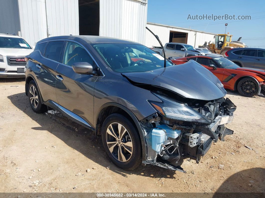 2019 Nissan Murano S Gray vin: 5N1AZ2MJ0KN120746