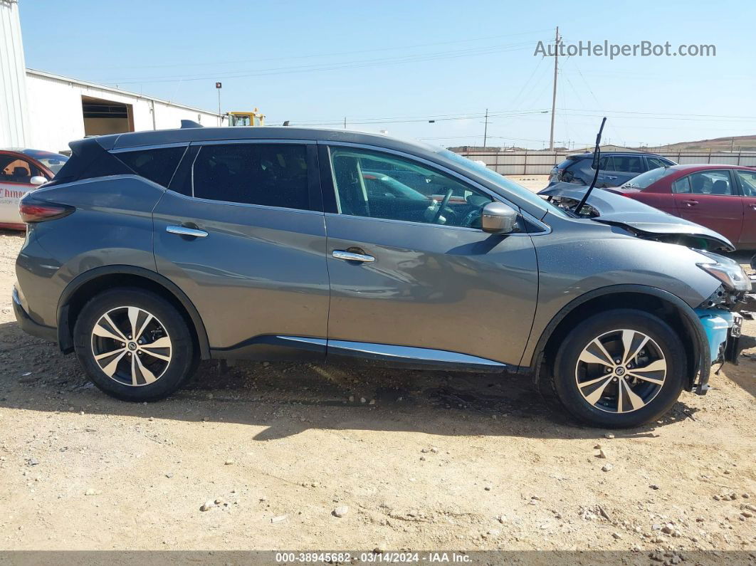 2019 Nissan Murano S Gray vin: 5N1AZ2MJ0KN120746