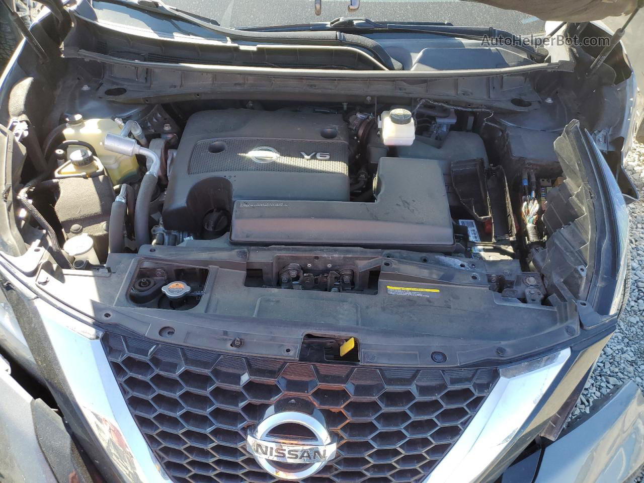 2019 Nissan Murano S Gray vin: 5N1AZ2MJ0KN125963