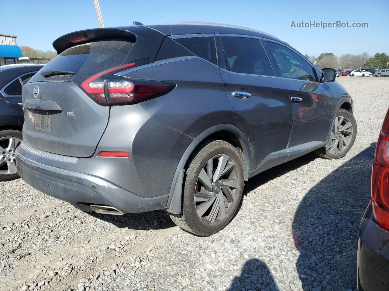 2019 Nissan Murano S Gray vin: 5N1AZ2MJ0KN125963