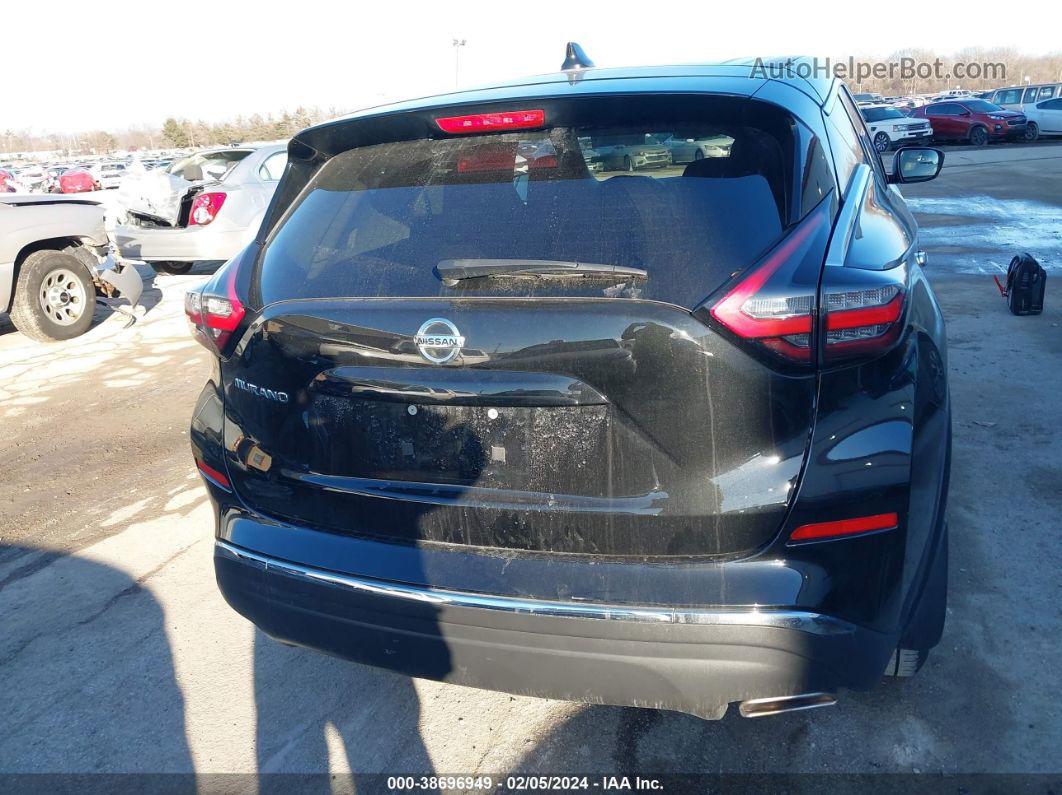 2019 Nissan Murano S Black vin: 5N1AZ2MJ0KN132508