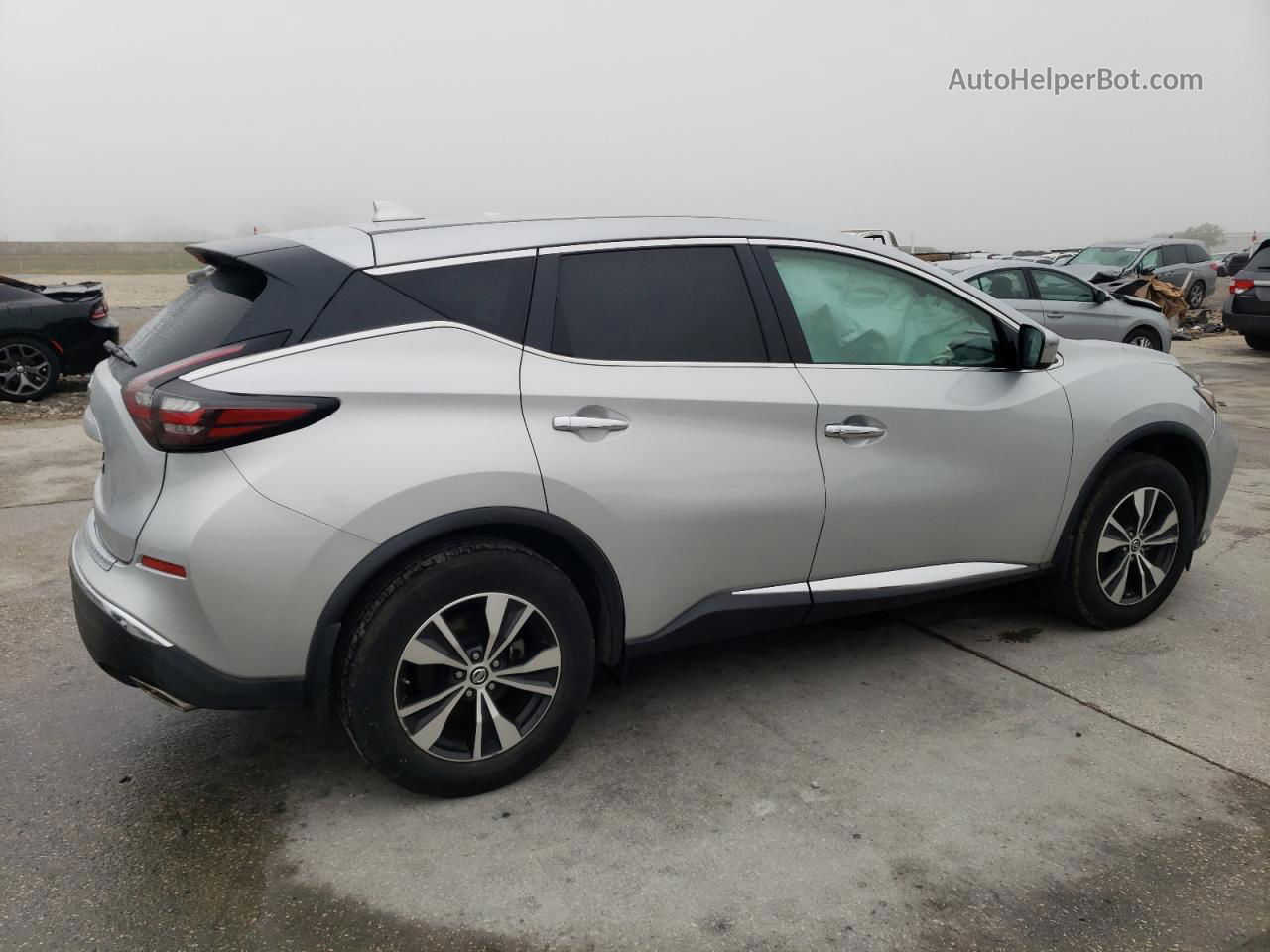 2019 Nissan Murano S Silver vin: 5N1AZ2MJ0KN135490